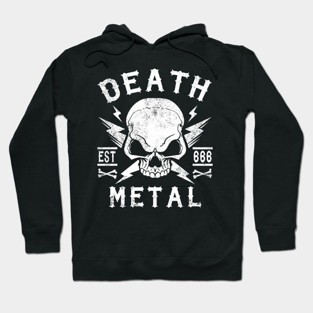 DEATH METAL - METAL MUSIC Hoodie by ShirtFace